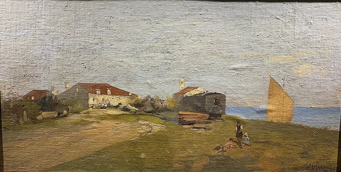 Paesaggio lagunare, Pinacoteca Repossi, Chiari (BS)